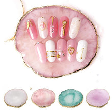 Load image into Gallery viewer, Resin Storage Painted palette Tray Jewelry Display Plate Necklace Ring Earrings Display Tray Creative Decoration Organizer