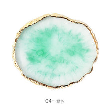 Load image into Gallery viewer, Resin Storage Painted palette Tray Jewelry Display Plate Necklace Ring Earrings Display Tray Creative Decoration Organizer