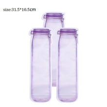 Load image into Gallery viewer, 5Pcs Reusable Mason Jar Bottles Bags Nuts Candy Cookies Bag Seal Fresh Food Storage Bag Snacks Zipper Sealed Kitchen Organizer