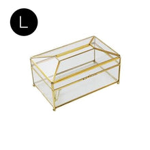 Load image into Gallery viewer, European Style Glass Tissue Box Holder Nordic Luxury Handkerchief Toilet Paper Holder Tissue Case Storage Box Living Room Decor
