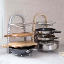 Load image into Gallery viewer, OTHERHOUSE Kitchen Organizer Pots Storage Rack Holder Shelf Cookware Pan Lid Pot Holders Rack Stand Kitchen Accessories
